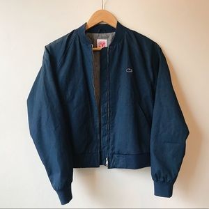 Lacoste Live Navy Bomber Jacket